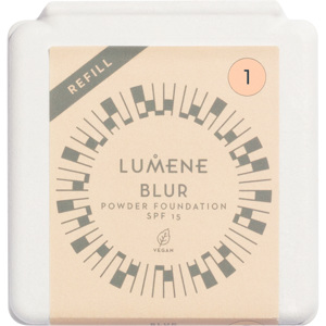 Blur Longwear Powder Foundation SPF15 Refill, 10g, 1