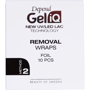 Gel iQ Rem Wraps Foil, 10-Pack