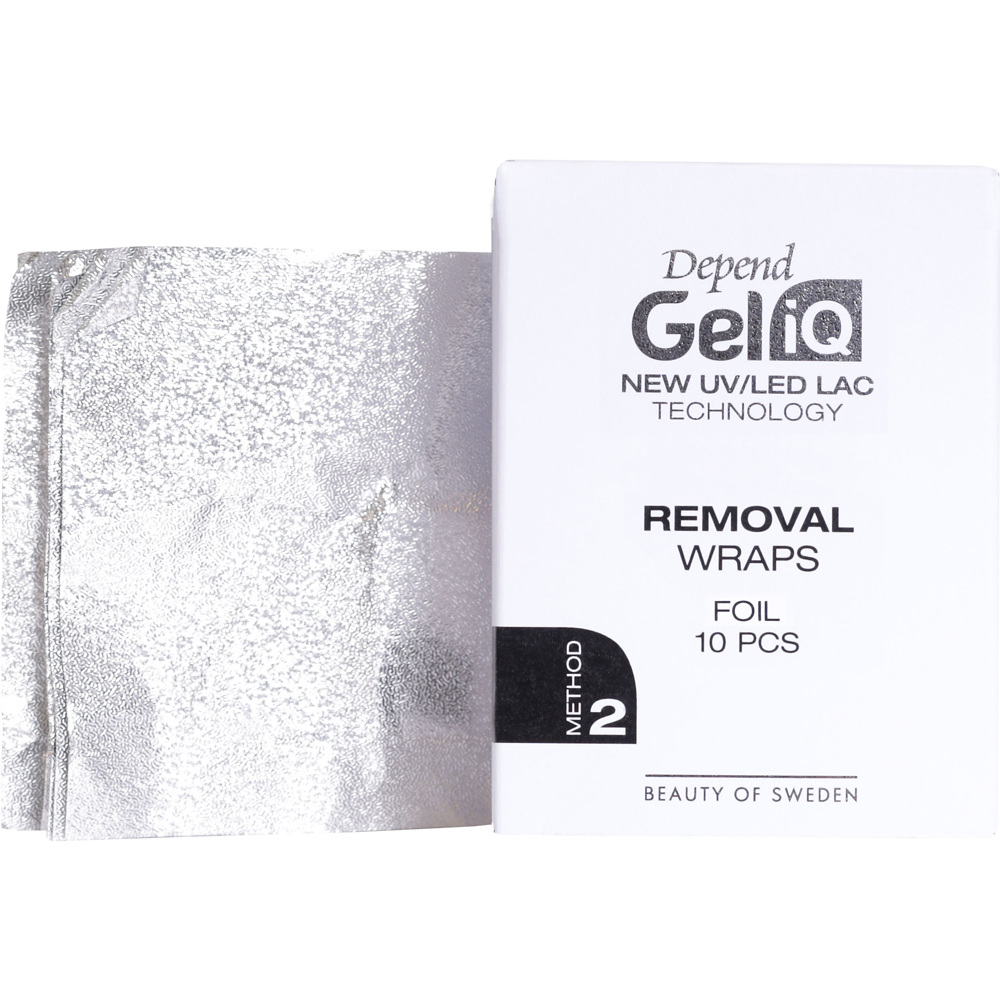 Gel iQ Rem Wraps Foil, 10-Pack