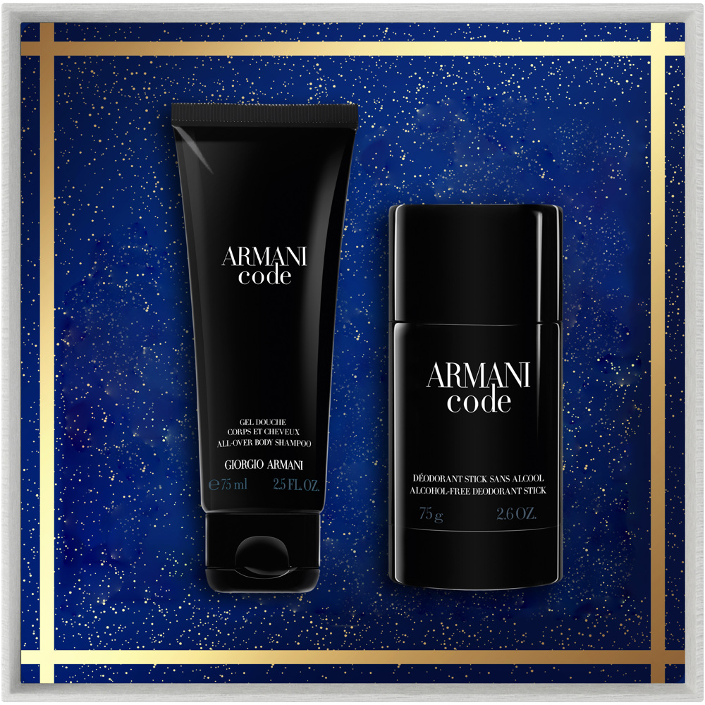 Armani Code Gift Set, Deodorant Stick & Shower Gel 2023