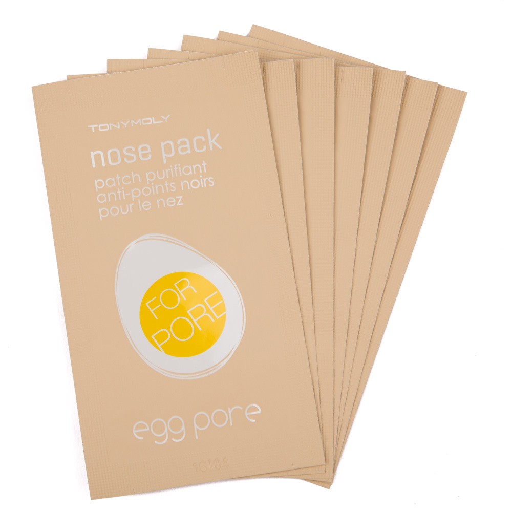 Egg Pore Nose Pack Package, 7-Pack