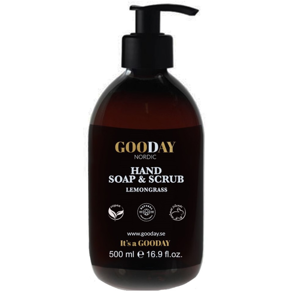 Hand Soap & Scrub Lemingrass, 500ml