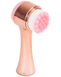 Dual Facial Cleansing Brush, Rose Gold