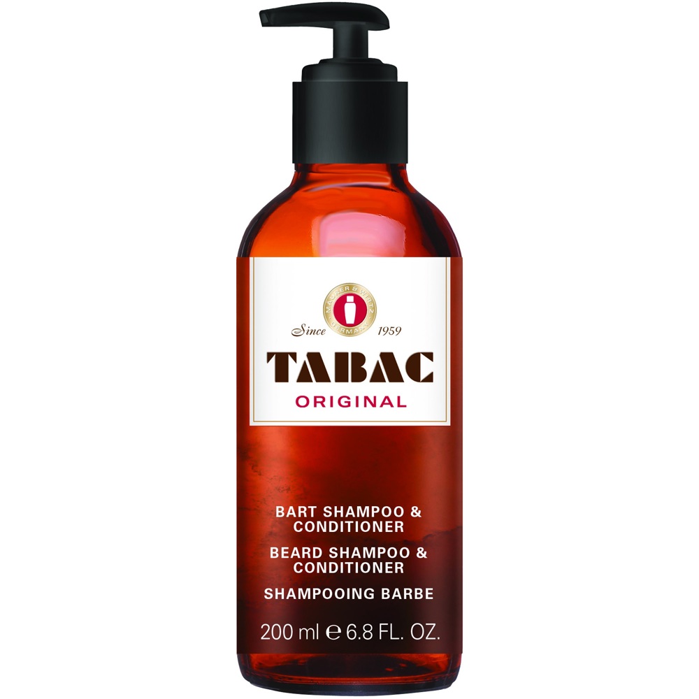 Tabac Original Beard Shampoo & Conditioner, 200ml