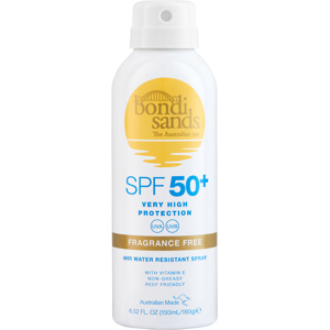 SPF50+ Fragrance Free Sunscreen Spray, 160g