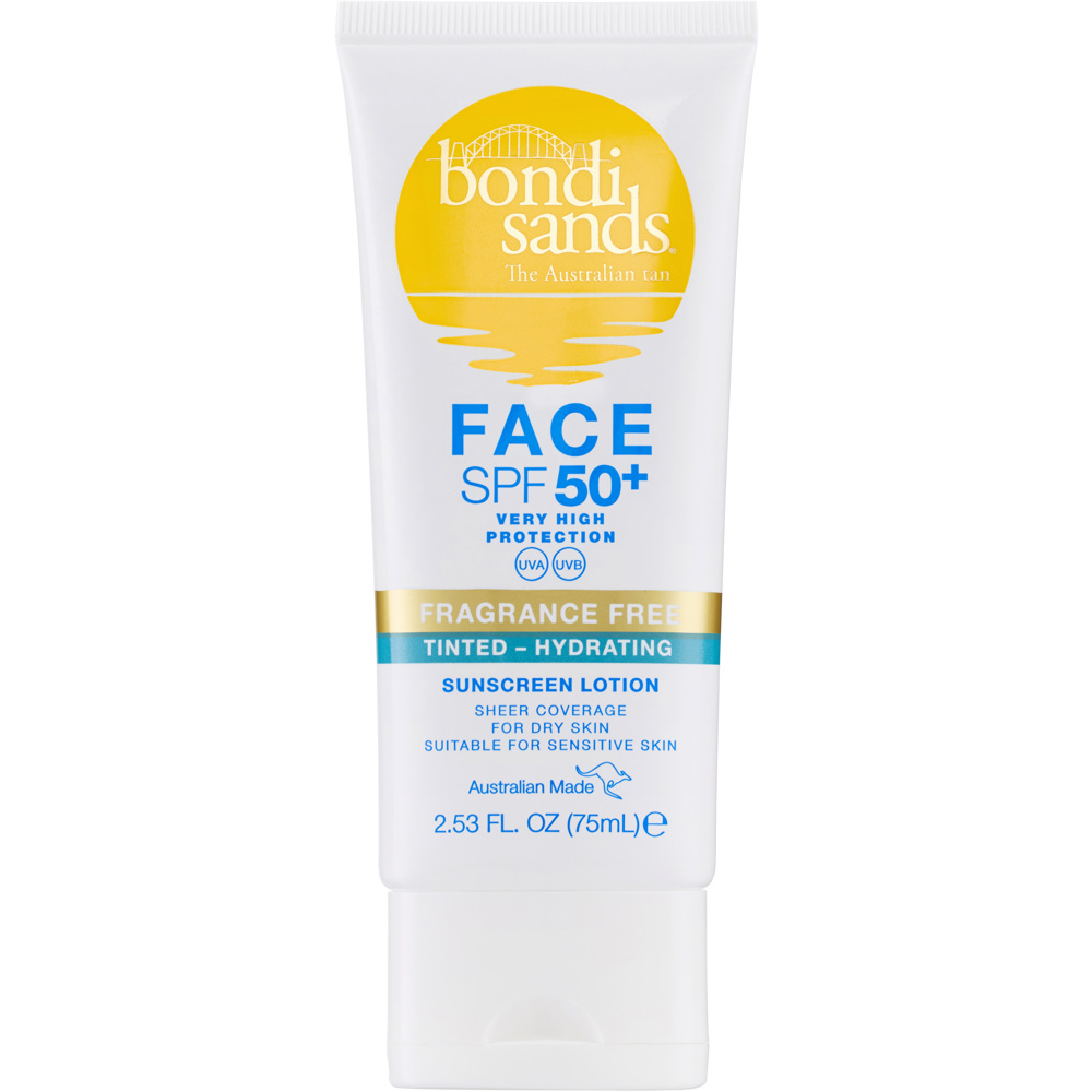 SPF 50+ Hydrating Tinted Face Lotion, 75ml
