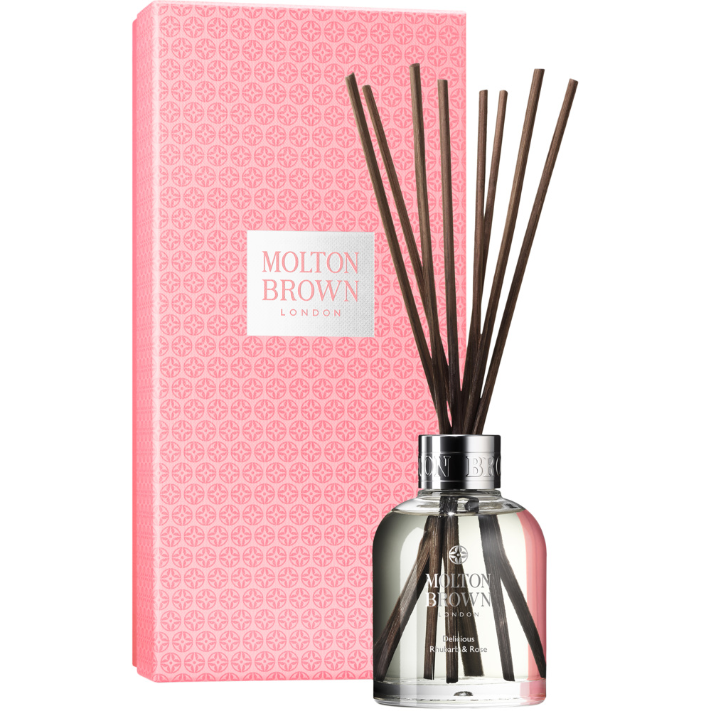 Delicious Rhubarb & Rose Aroma Reeds Diffuser, 150ml