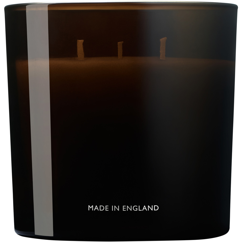 Luxury Scented Candle Triple Wick, Delicious Rhubarb & Rose