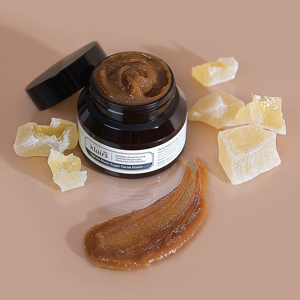 Gentle Black Sugar Facial Polish, 110g