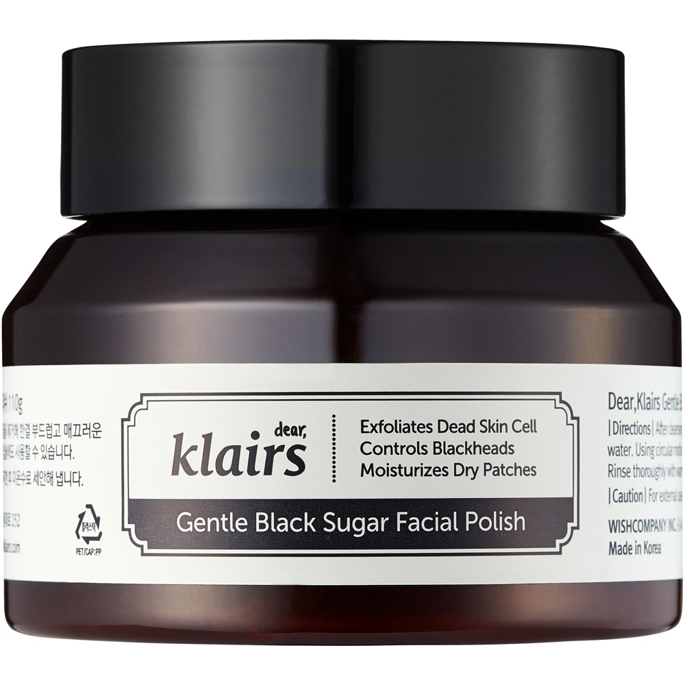 Gentle Black Sugar Facial Polish, 110g