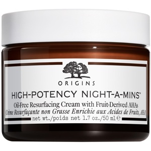 High-Potency Night-A-Mins Oil-Free Resurfacing Cream with Fruit-Derived AHAs, 50ml