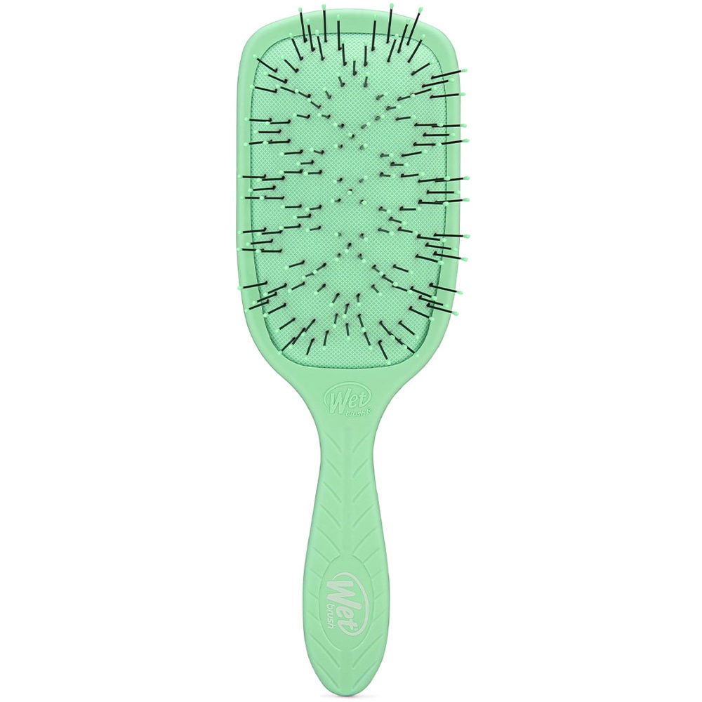 Go Green Thick Hair Paddle Green