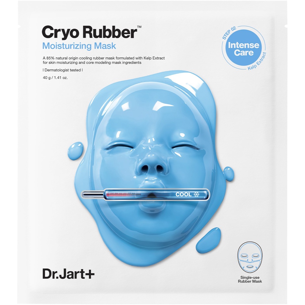 Cryo Rubber with Moisturizing Hyaluronic Acid, 4g+40g