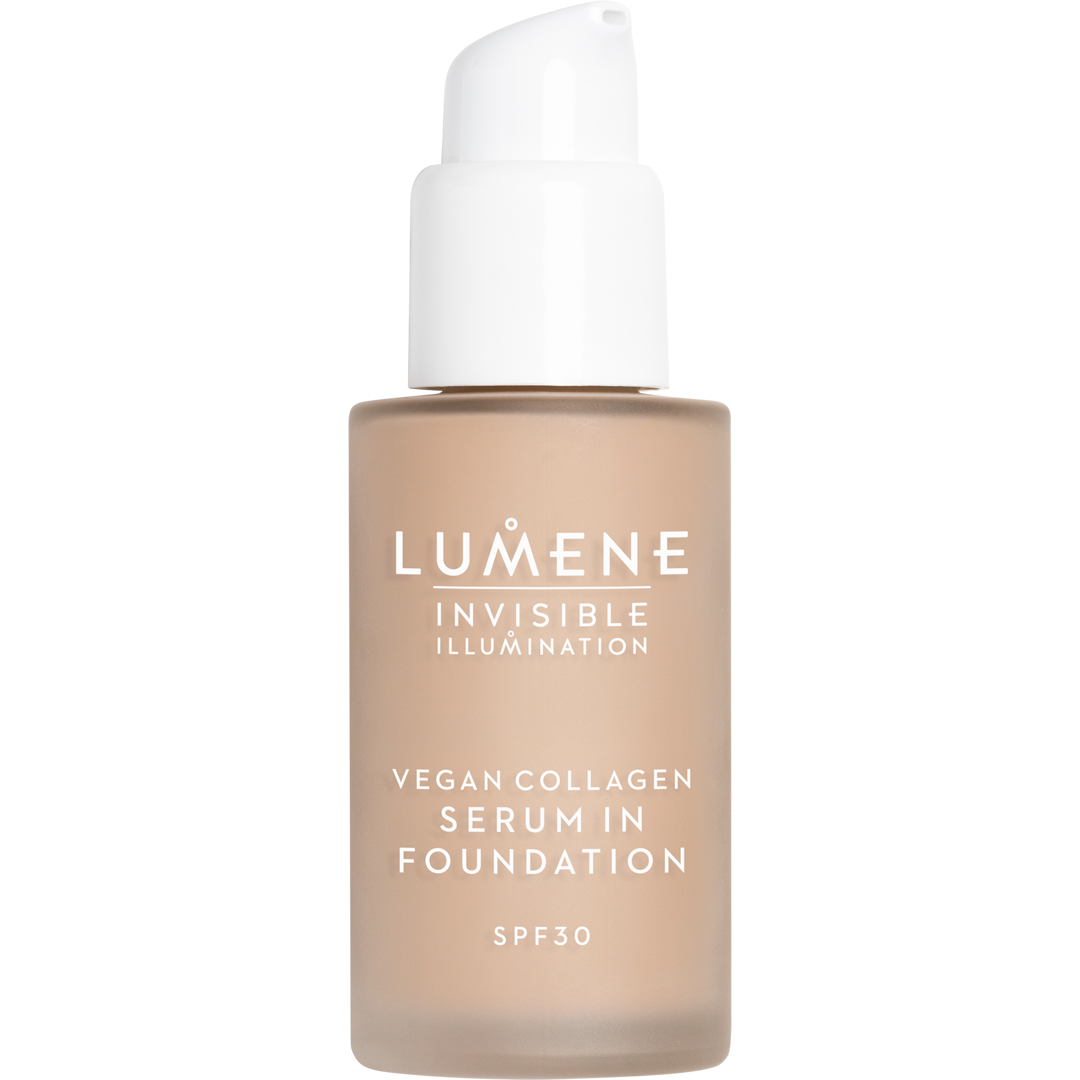 Lumene Invisible Illumination Vegan Collagen Serum in Foundation SPF30, 2 dam foundation