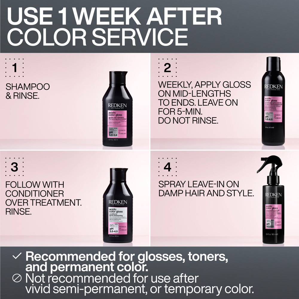 Acidic Color Gloss Shampoo