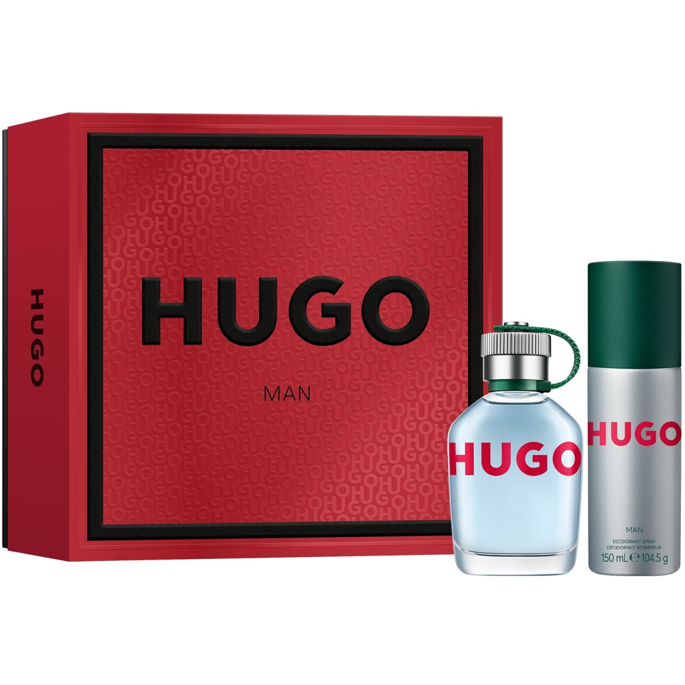 Hugo Man Gift Set, EdT and Deospray