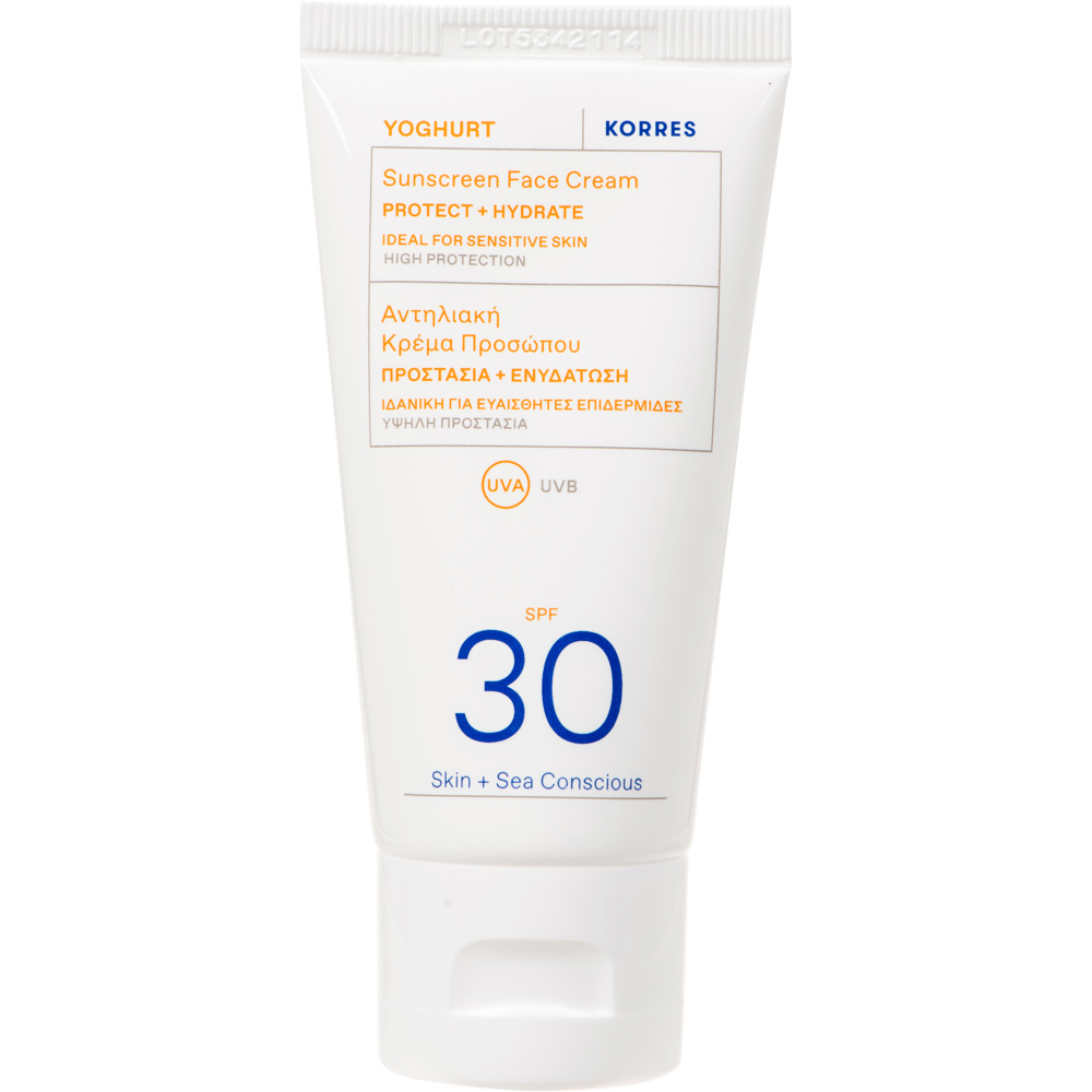 Yoghurt Face Sunscreen SPF30, 50ml