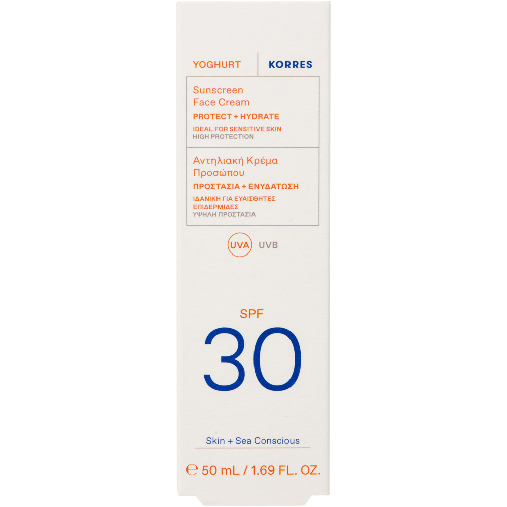 Yoghurt Face Sunscreen SPF30, 50ml