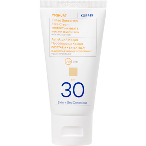 Yoghurt Tinted Sunscreen Face Cream SPF30, 50ml