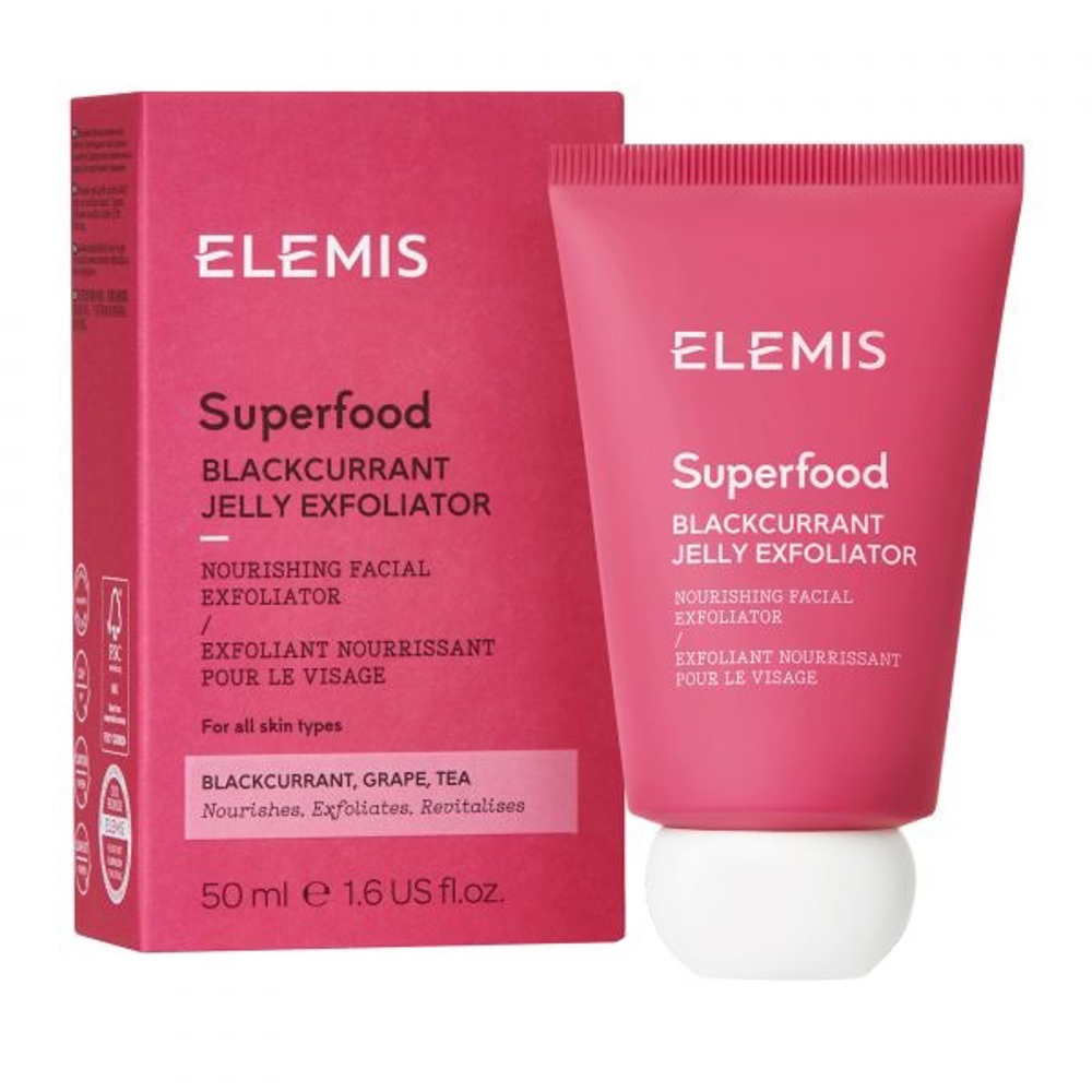 Superfood Blackcurrant Jelly Exfoliator, 50ml