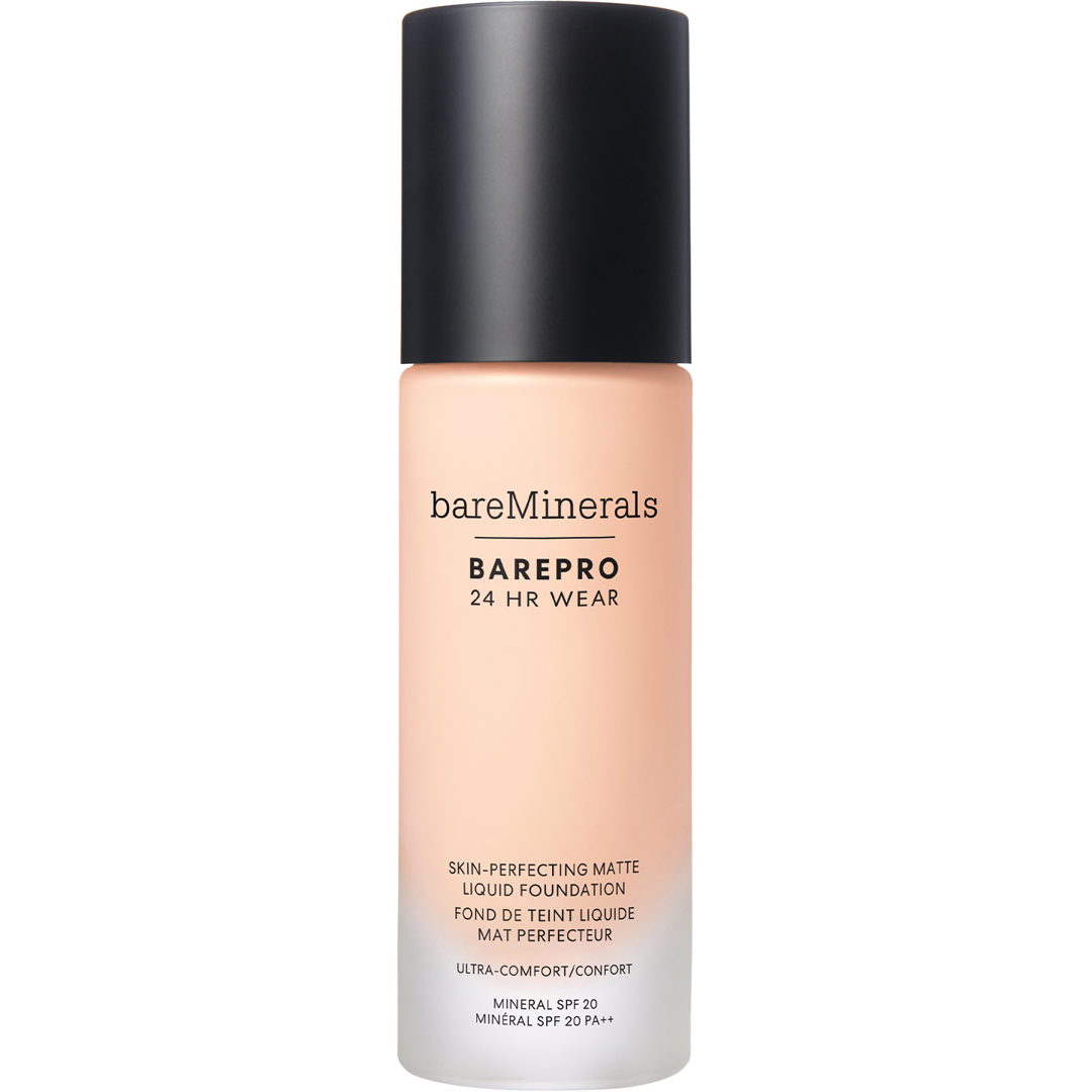 bareMinerals BarePro 24H Matte Comfort Liquid Foundation, 10 Fair Neutral dam foundation