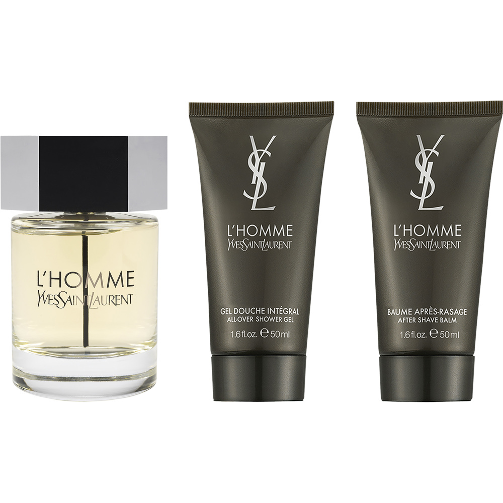 L'Homme Gift Set, EdT, Shower Gel and After Shave Balm