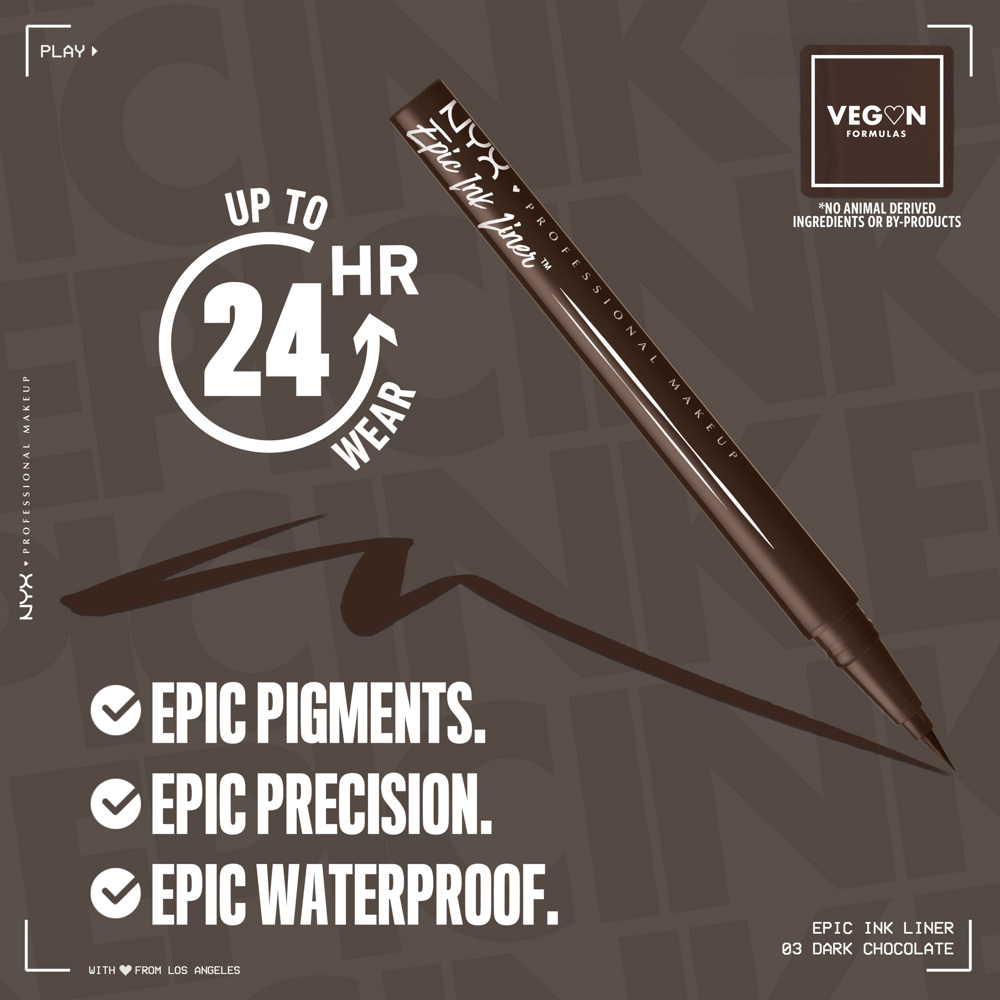 Epic Ink Waterproof Liquid Eyeliner