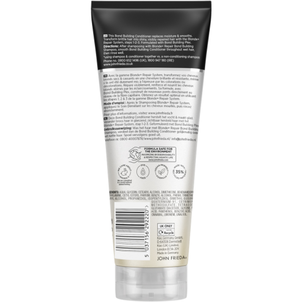 Blonde+ Repair System Bond Building Conditioner