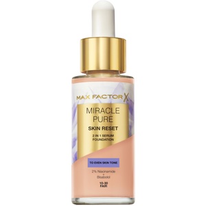 Miracle Pure 2in1 Skin Reset Serum Foundation, 10-30 Fair