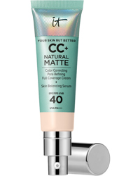 CC+ Cream Natural Matte Foundation SPF40, 01 Fair Porcelain