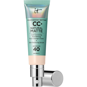 CC+ Cream Natural Matte Foundation SPF40, 01 Fair Porcelain