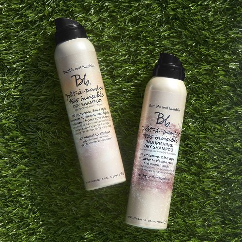 Très Invisible Dry Shampoo cleans, adds light volume and disappears. Poof. No white residue. Magic. 