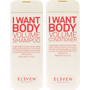I Want Body Volume Conditioner 300ml + Shampoo 300ml