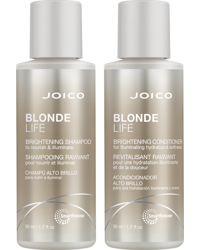 Blonde Life Brightening Conditioner 50ml + Shampoo 50ml, Joico