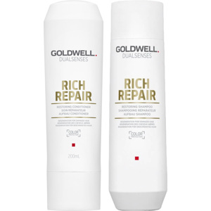 Dualsenses Rich Repair Restoring Conditioner 200ml + Shampoo 250ml