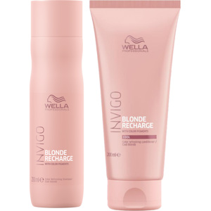 Invigo Blonde Recharge Cool Blond Shampoo 250ml + Conditioner 200ml