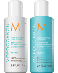Moisture Repair Conditioner 70ml + Shampoo 70ml, MoroccanOil