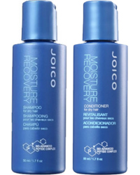 Moisture Recovery Conditioner 50ml + Shampoo 50ml, Joico