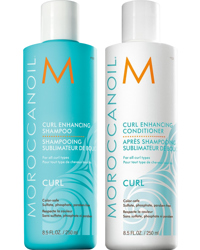 Curl Enhancing Shampoo 250ml + Conditioner 250ml, MoroccanOil