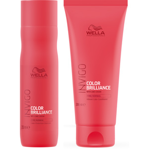 Invigo Color Brilliance Conditioner Fine/Normal 200ml + Shampoo Fine/Normal 250ml