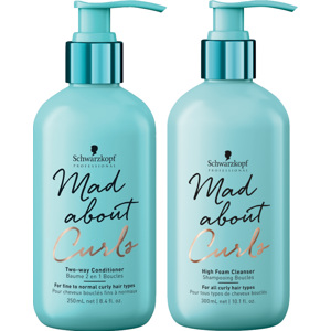 Mad About Curls Two-Way Conditioner 250ml + High Foam Cleanser 300ml