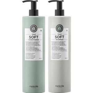 True Soft Conditioner 1000ml + Shampoo 1000ml