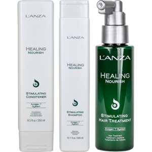 Healing Nourish Stimulating Hair Treatment 100ml + Shampoo 300ml + Conditioner 250ml