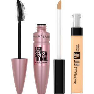 Fit Me Concealer 68ml 20 Sand + Volum' Express Lash Sensational Mascara Very Black