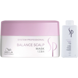 SP Balance Scalp Mask 400ml + Shampoo 1000ml
