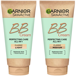 SkinActive BB Cream Classic Medium 50ml + Light 50ml