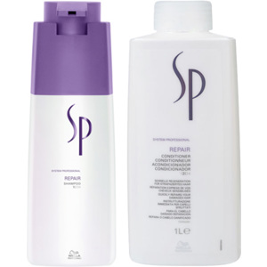 SP Repair Shampoo 1000ml + Conditioner 1000ml