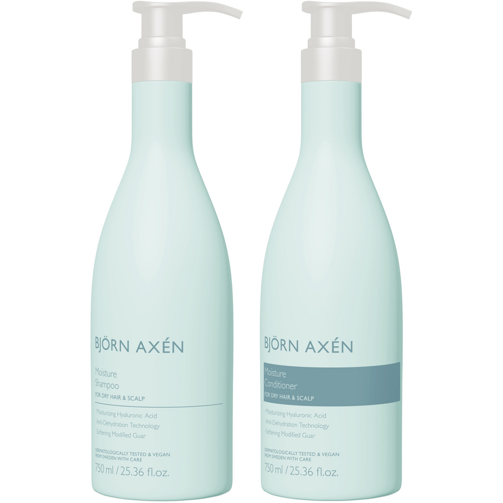 Moisture Shampoo & Conditioner Duo, 2x750ml